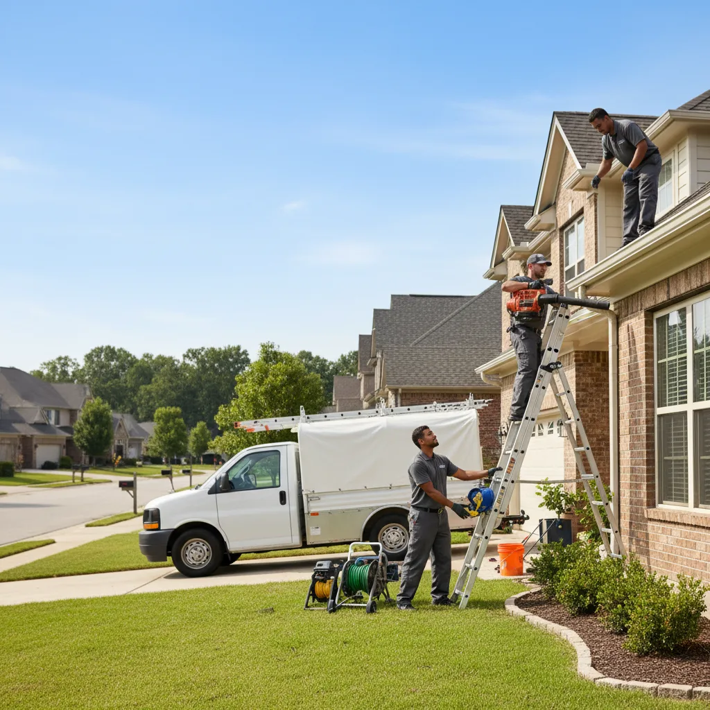 Home Gutter Service in El Reno, OK near me